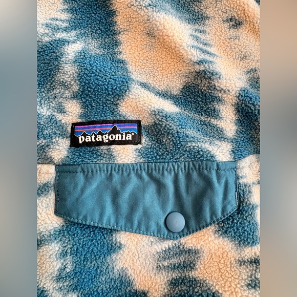 PATAGONIA LIGHTWEIGHT SYNCHILLA SNAP-T FLEECE PULLOVER WOMEN'S XL Wavy Blue - Picture 3 of 8